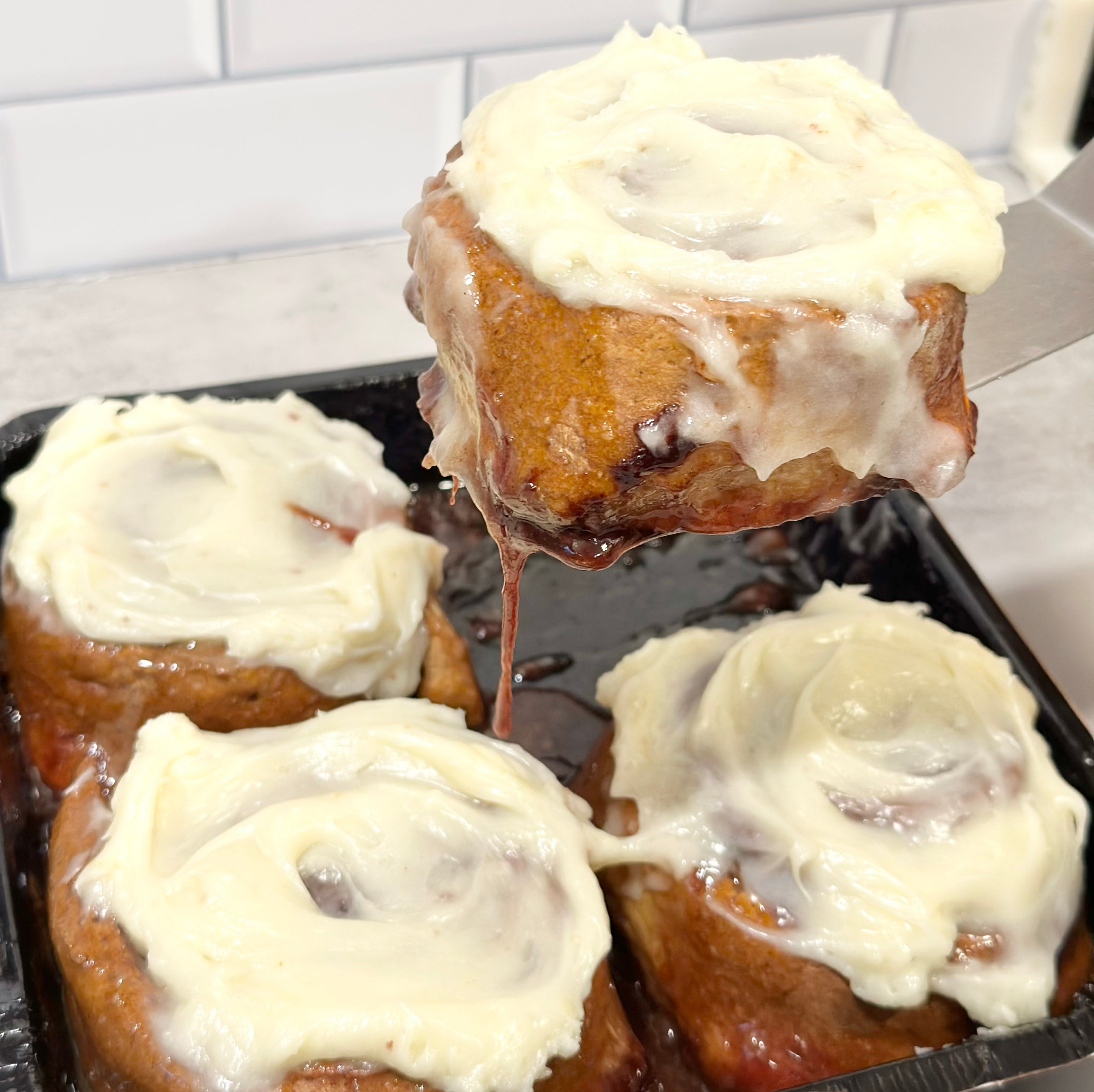 Cinnamon Rolls - 4 Pack (PREORDER FOR LOCAL PICK UP ONLY)