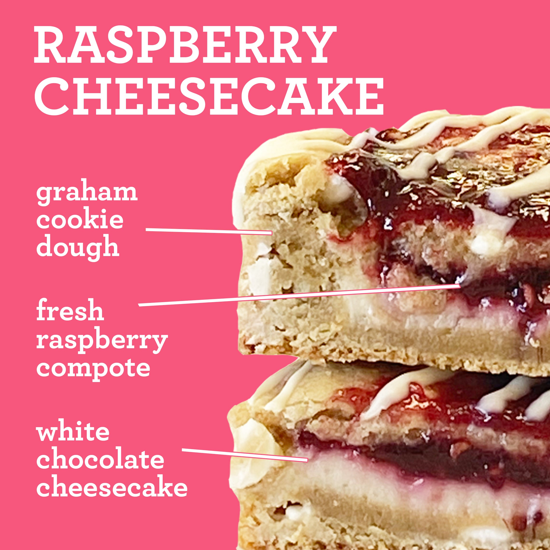 Raspberry Cheesecake - LOCAL PICK UP ONLY